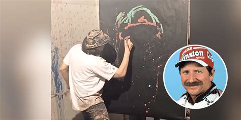 WATCH: Impressive Speed Painting Of Dale Earnhardt