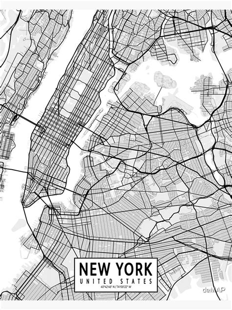 New York City Map - Explore The Big Apple