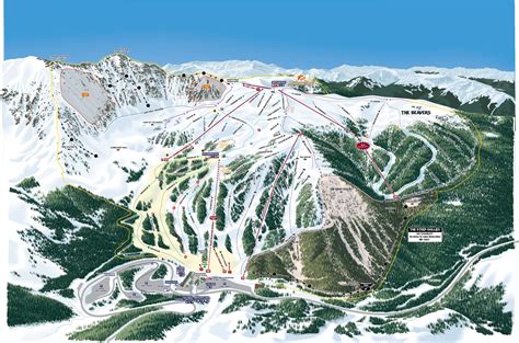 New A Basin trail map, including Beavers expansion : r/skiing