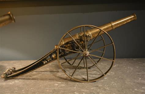 A pair of mid-19th Century brass model cannon Circa 1850 | BADA