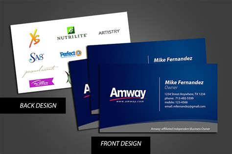 Amway Business Cards by grndvlzboy on DeviantArt