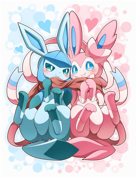 Pokemon Sylveon And Glaceon The pok mon company international is not responsible for the content ...