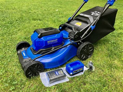 Kobalt Gen-4 40-Volt Max Brushless Motor Lawn Mower + Battery & Charger ...