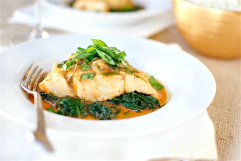 Thai Coconut Curry Poached Barramundi - Simply Scratch