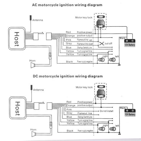 Wiring Diagram Of Motorcycle Alarm System