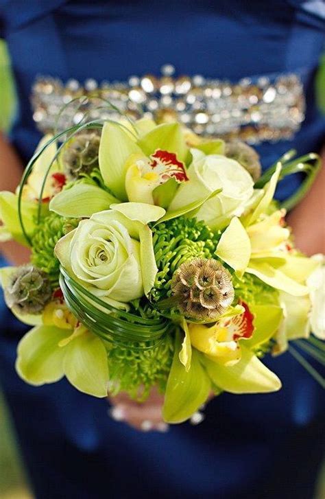 Bouquet by Bartz Viviano | Green and white wedding flowers, White ...