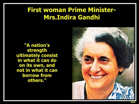 Indira Gandhi Quotes On Women. QuotesGram