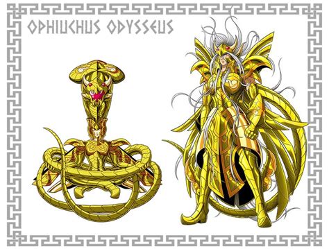 Ophiuchus Odysseus by markolios on DeviantArt | Cavaleiros do zodiaco ...