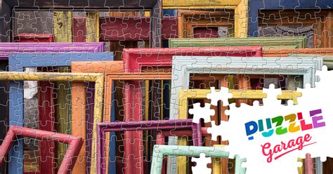 Colored picture frames Jigsaw Puzzle (Other, Collecting) | Puzzle Garage