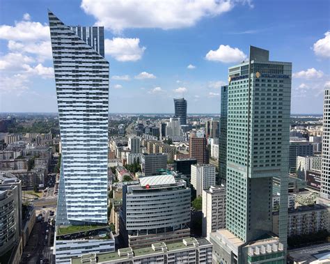 Skyscrapers of Warsaw Poland [OC][3700x2959] | Skyscraper, Cityscape ...