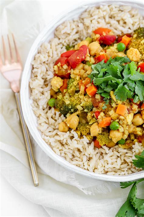 Vegetarian Chickpea Curry - Peanut Butter Fingers