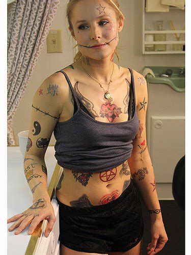 kristen bell tattoos are they permanent - Moved History Image Bank