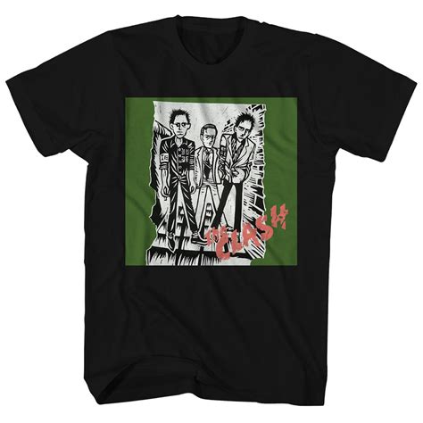 The Clash T-Shirt | Debut Album Sketch The Clash Shirt