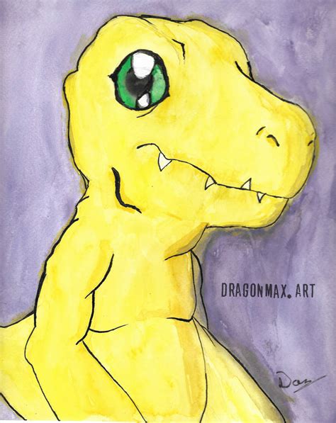 Agumon from DIGIMON by dragonmax on DeviantArt