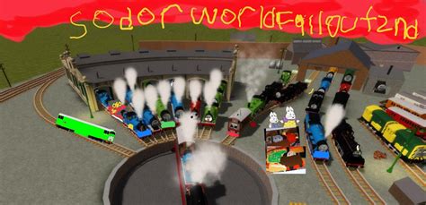 Sodor world fallout au 2nd next October poster by tfe52Thomas52 on ...