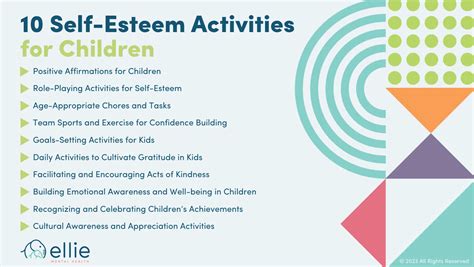 10 Self-Esteem Activities for Children | Ellie