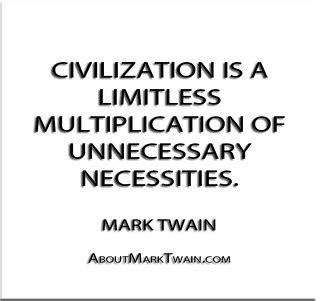 ''Civilization is a limitless multiplication of unnecessar… | Flickr