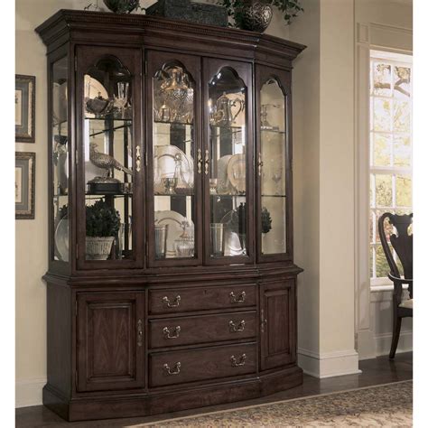 American Drew Cherry Grove China Cabinet in Antique Cherry – Beyond Stores