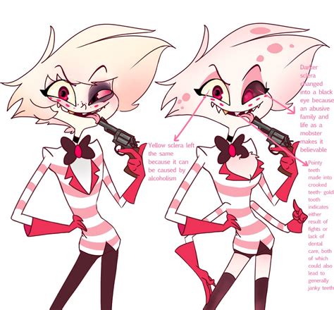 Angel Dust Hazbin Hotel Fanart Human