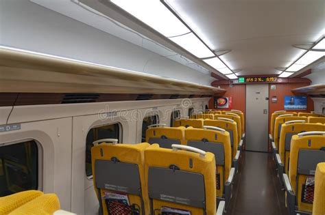 Akita Shinkansen Komachi, Interior of Standard Class Seats of E6 Series ...