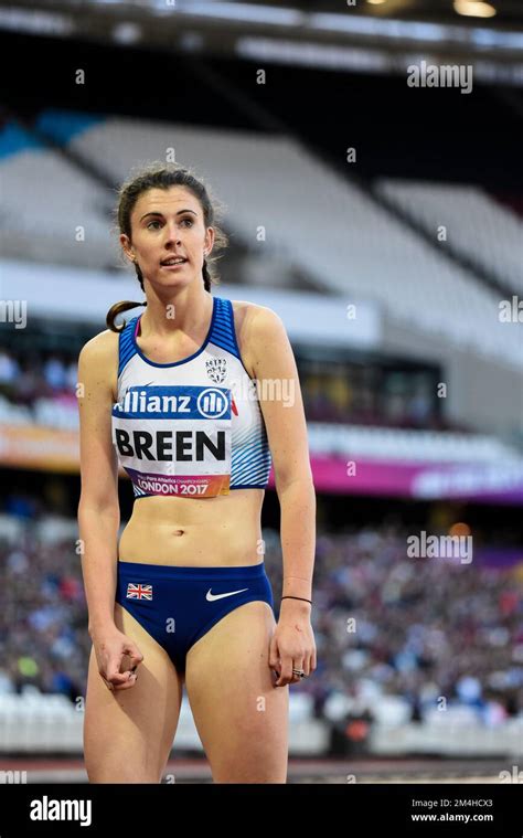 Olivia Breen, British para athlete after finishing fourth in the T38 100m in the World Para ...