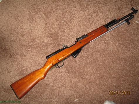 Gunlistings.org - Rifles Norinco SKS W/ Spike Bayonet, Cleaning Kit, And Sling