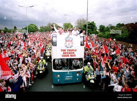 Soccer - Liverpool Trophy Parade Stock Photo - Alamy