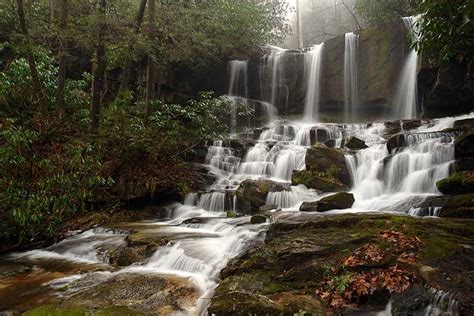 Virginia Hawkins Falls 1 by Rich Stevenson | Virginia waterfalls ...