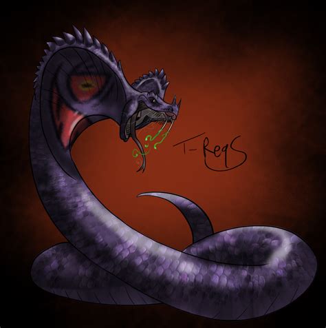 Arbok- Semi-Realistic by T-Reqs on DeviantArt