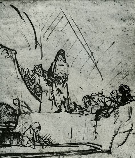 Rembrandt - The Raising of Lazarus