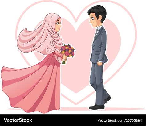 29 Gambar Png Wedding Muslim - Gambar Kartun