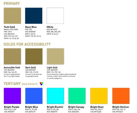 Color Pallete Downloads | Brand Guide