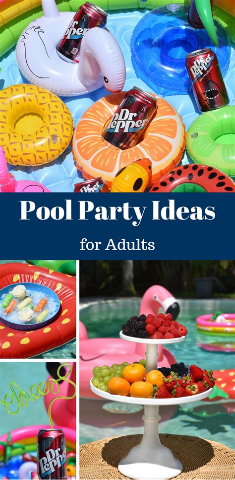 Pool Party Ideas for Adults - Happy Family Blog