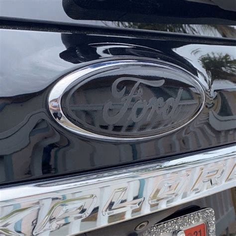 Ford 2021 Bronco Emblem Overlay Badge Decal REAR | Etsy