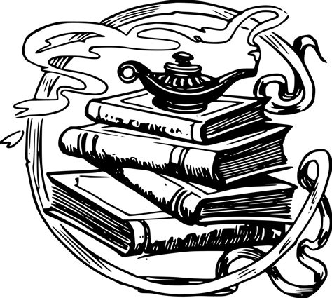 SVG > lantern books book magic - Free SVG Image & Icon. | SVG Silh