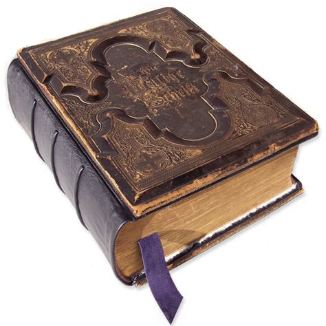 Antique German Bible Restoration | Custom Leather Books by Marcia