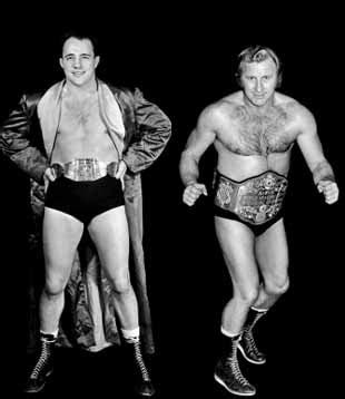 Verne Gagne and Nick Bockwinkel Local wrestling...