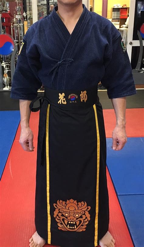 Hwa Rang Do Gumtoogi Uniform for Black Sash Full Set | allmartialarts.com