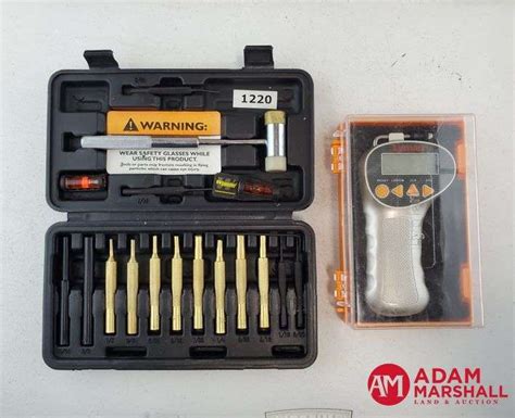 Wheeler Engineering Gunsmithing Hammer & Punch Set And Lyman Electronic ...