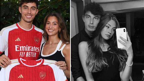 Kai Havertz's girlfriend Sophia Weber to join an elite list of hottest WAGs at Emirates Stadium ...