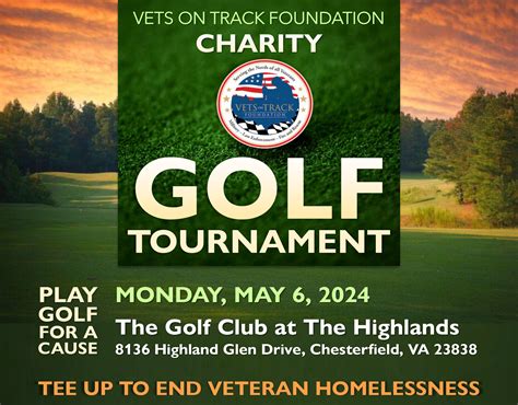 Charity Golf Tournament Sponsorship | Vets on Track Foundation