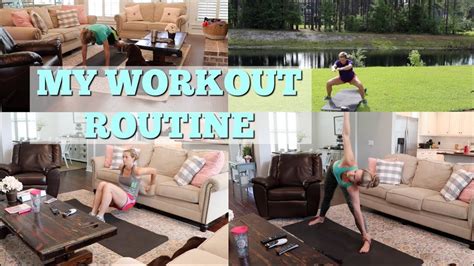 MY WORKOUT ROUTINE // BBG WORKOUT // AT HOME WORKOUT ROUTINE - YouTube