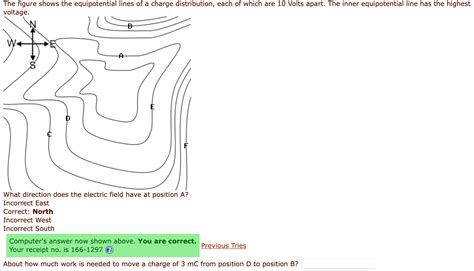 Solved What direction does the electric field have at | Chegg.com