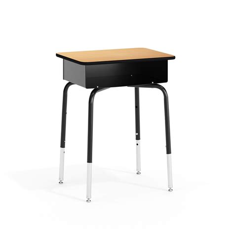 Flash Furniture Student Desk with Open Front Metal Book Box | Walmart ...