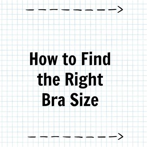 How To Find The Right Bra Size In 6 Steps Elle Canada - vrogue.co