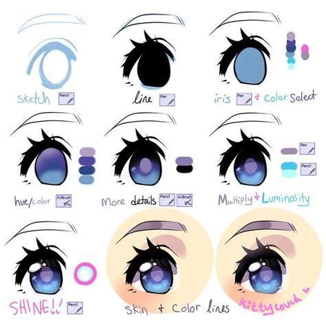 Cómo dibujar Ojos Chibi 】 Paso a Paso Muy Fácil 2023 - Dibuja Fácil