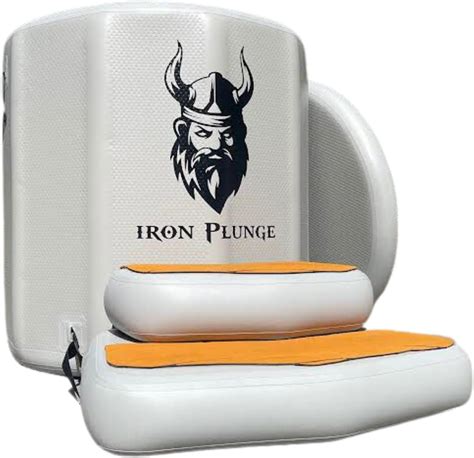 Iron Plunge Extra Large Cold Plunge Portable Cold Plunge, Durable Ice Bath & Ice Barrel for ...