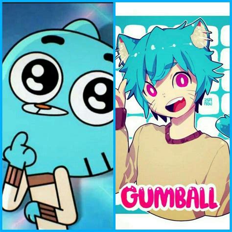 Gumball In Anime Version