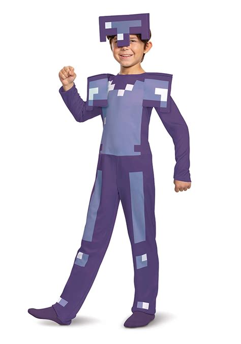 Minecraft Enchanted Diamond Armor Classic Costume for Kids