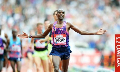 Mo Farah wins on Anniversary Games sign-off - AW